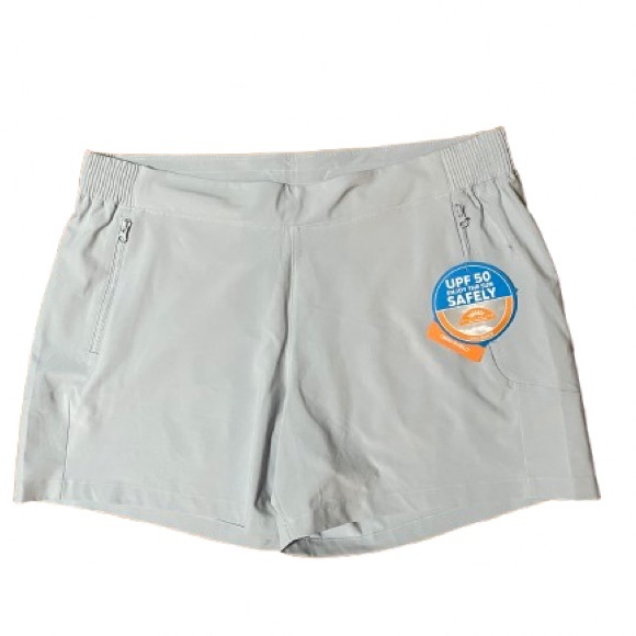 NWT Columbia PFG Omni-Shield Light Blue UPF 50+ Shorts Size XL - Picture 1 of 12